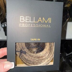 Bellami professional 20” Tape Ins color Espresso Smokeshow 1/c/24/6c straight